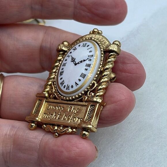 Vintage Danecraft “twas the night before “ brooch - Picture 6 of 8